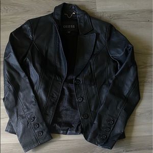 Guess leather jacket